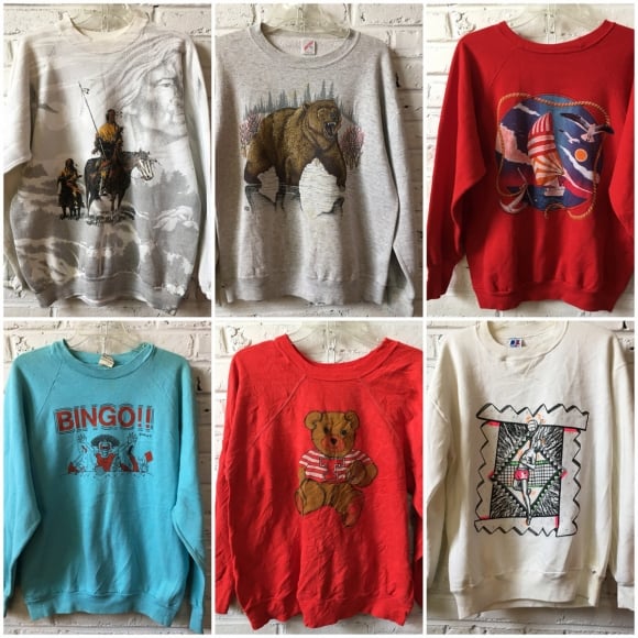 Vintage sweatshirts in bulk new arrivals